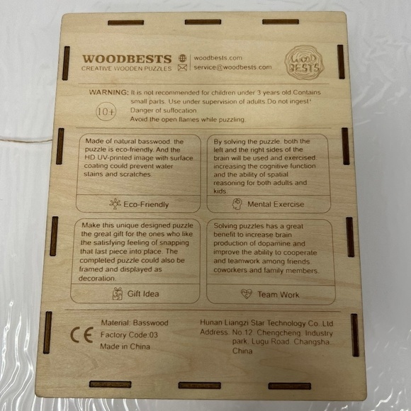 Woodbests Wooden Jigsaw Puzzle Great Dane Colorful Gift Fun 117 Pieces - Picture 5 of 6